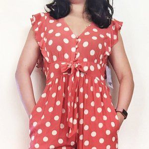 JOLT Polka Dot Jumpsuit